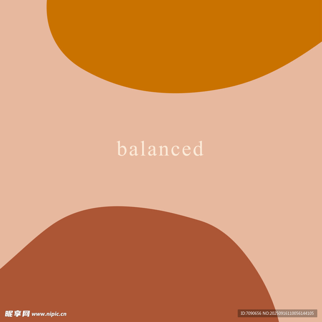 简约几何色块背景图