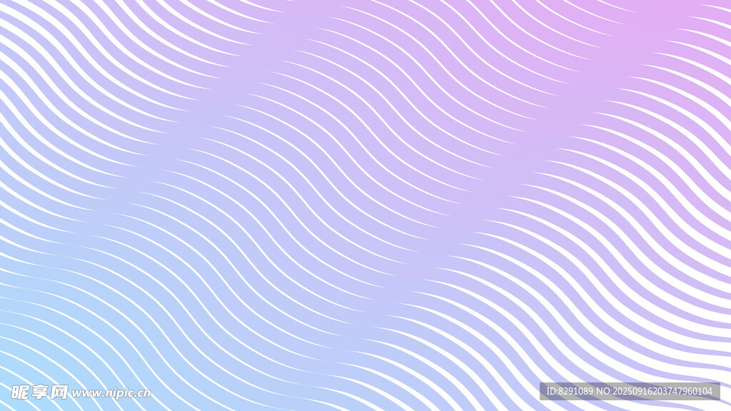 渐变线条曲线背景