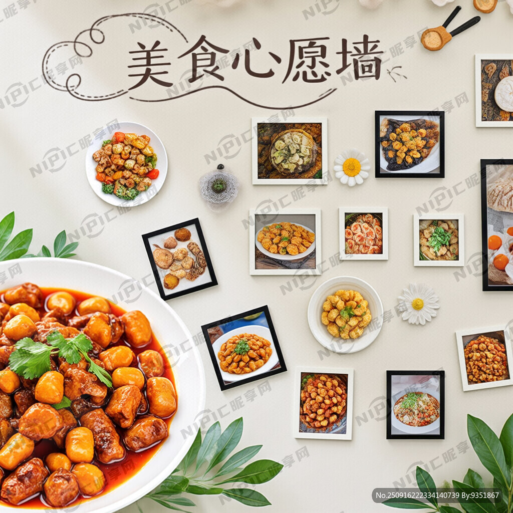 美食心愿墙
