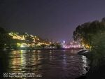 夜晚的黄河边
