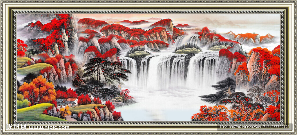 中国画风景 