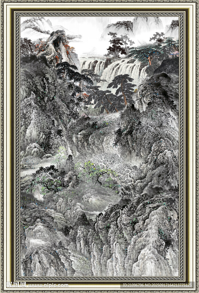 中国画风景 