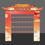 中式猜灯谜美陈