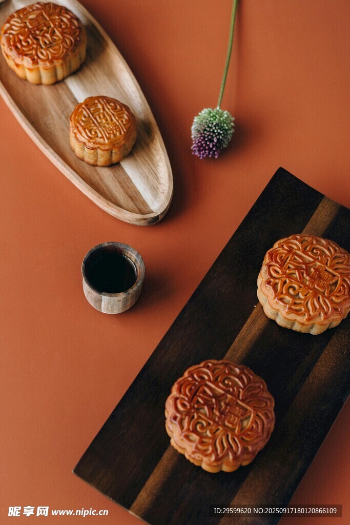 中式美味糕点 
