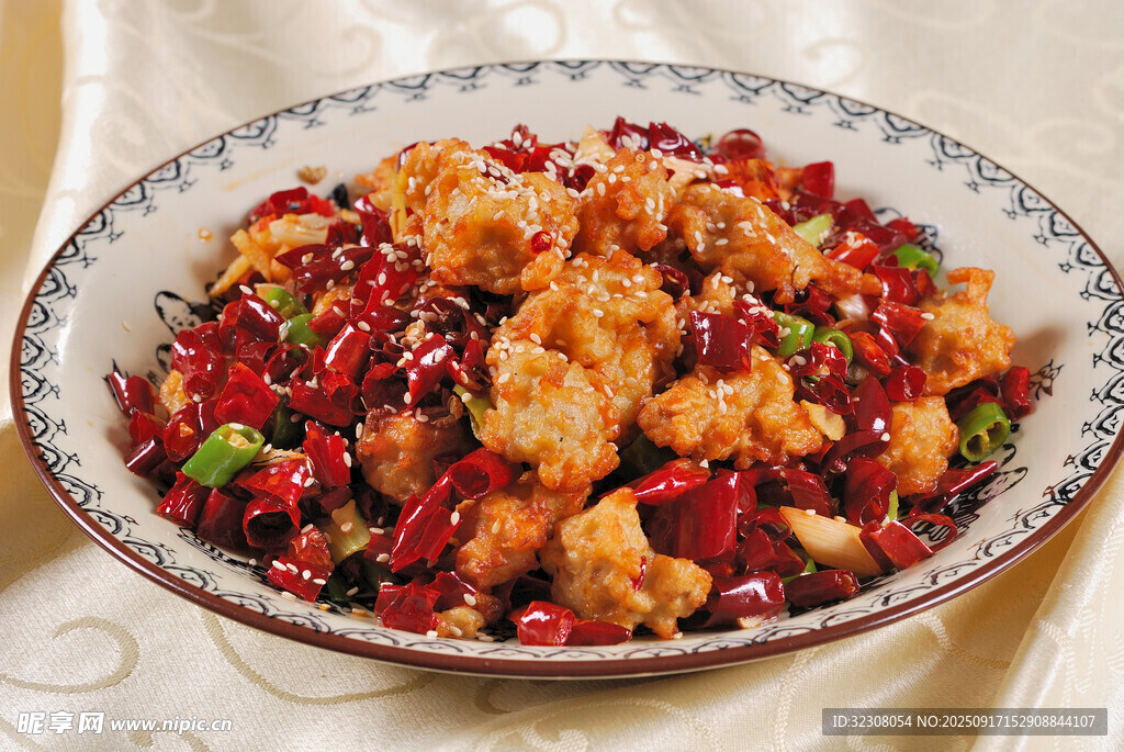 美味辣子鸡块