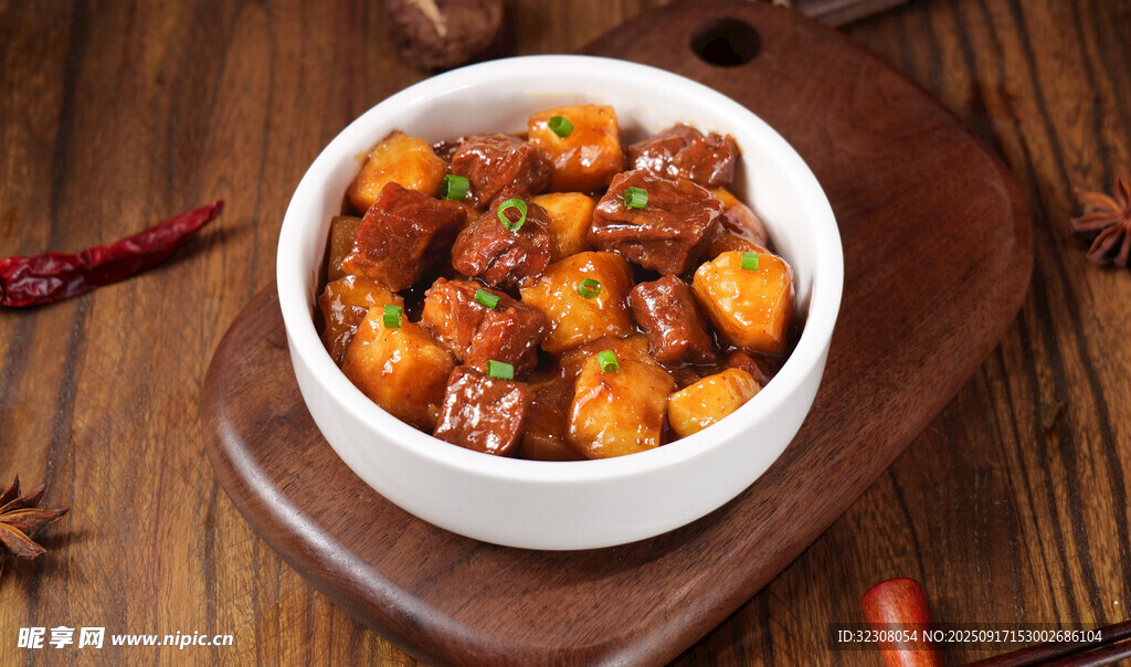 美味红烧牛肉块