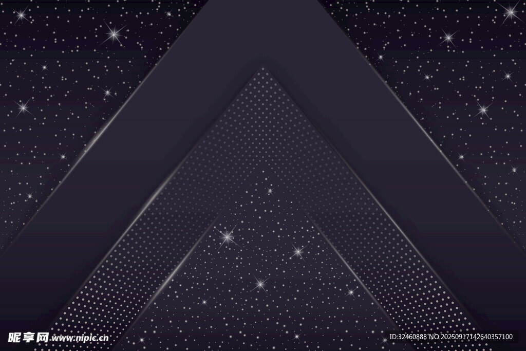 星空几何背景图