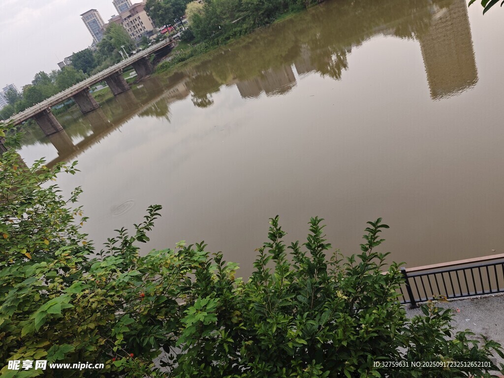 河畔风景