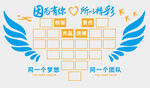 形象墙 文化墙 艺术 团队风采