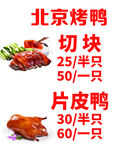 北京烤鸭价格信息