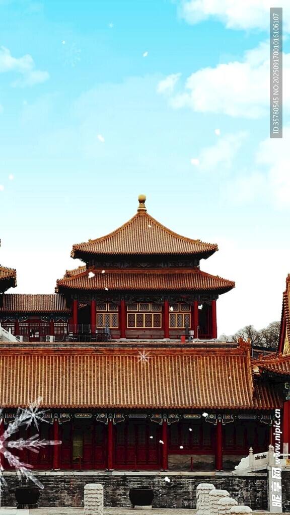 故宫古建筑尽显皇家气派