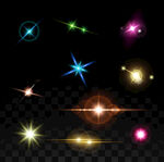光效星星闪光