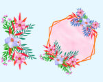 花卉边框