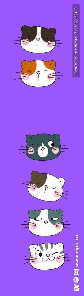 可爱猫咪躺卧在碟上