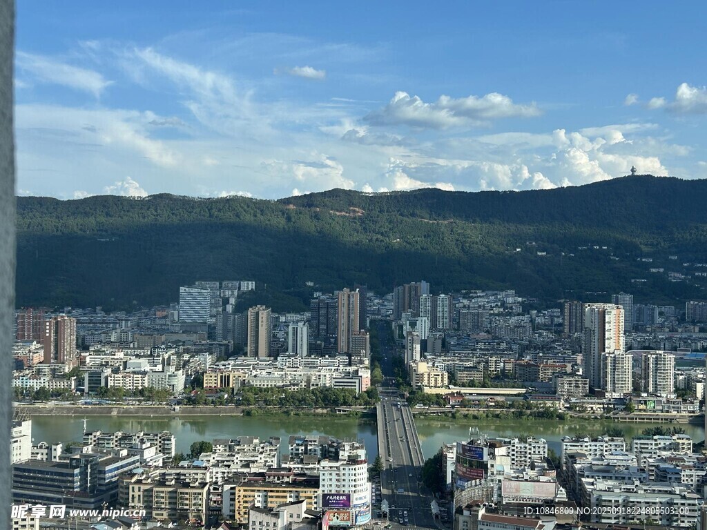 广元风景南河大桥