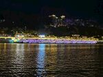 广元嘉陵江江边璀璨夜景