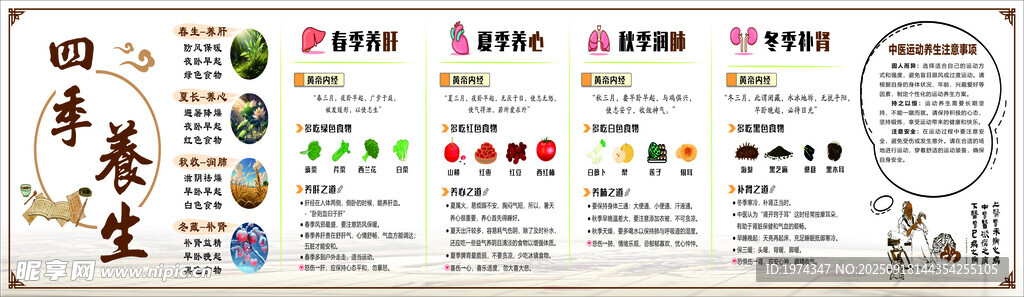 四季养生