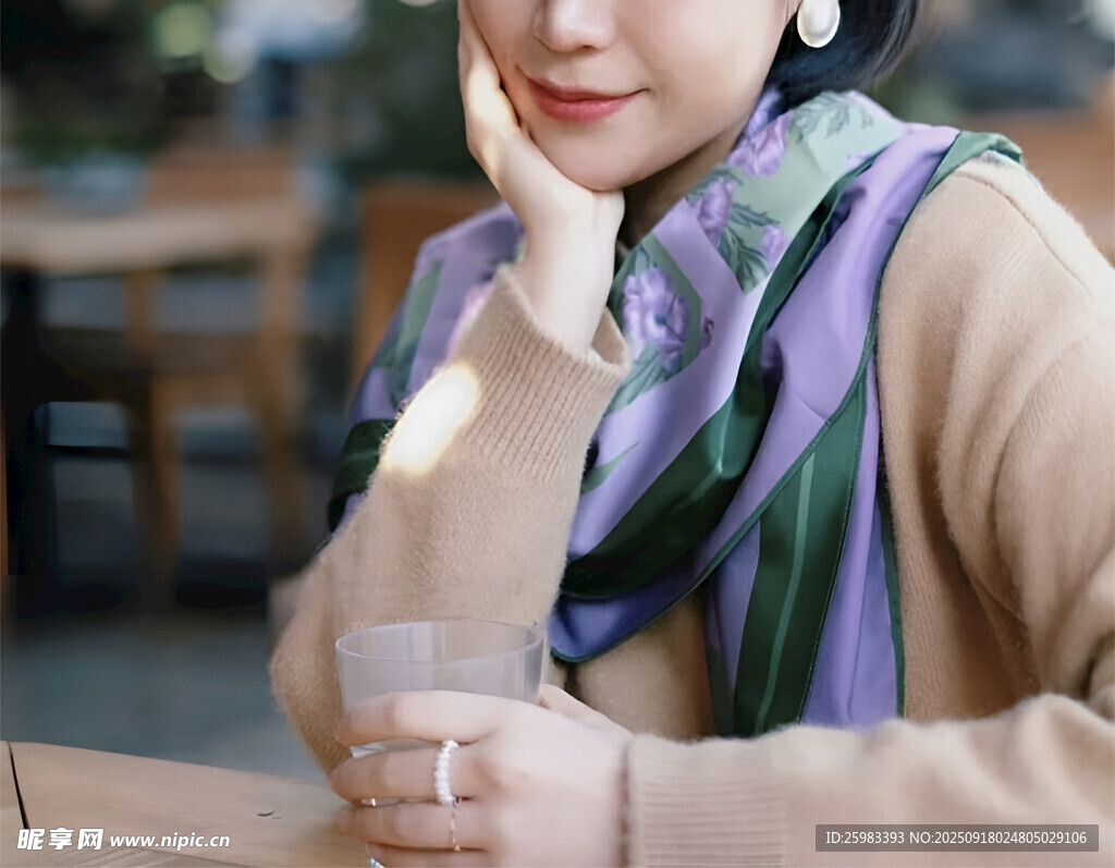 休闲的女孩