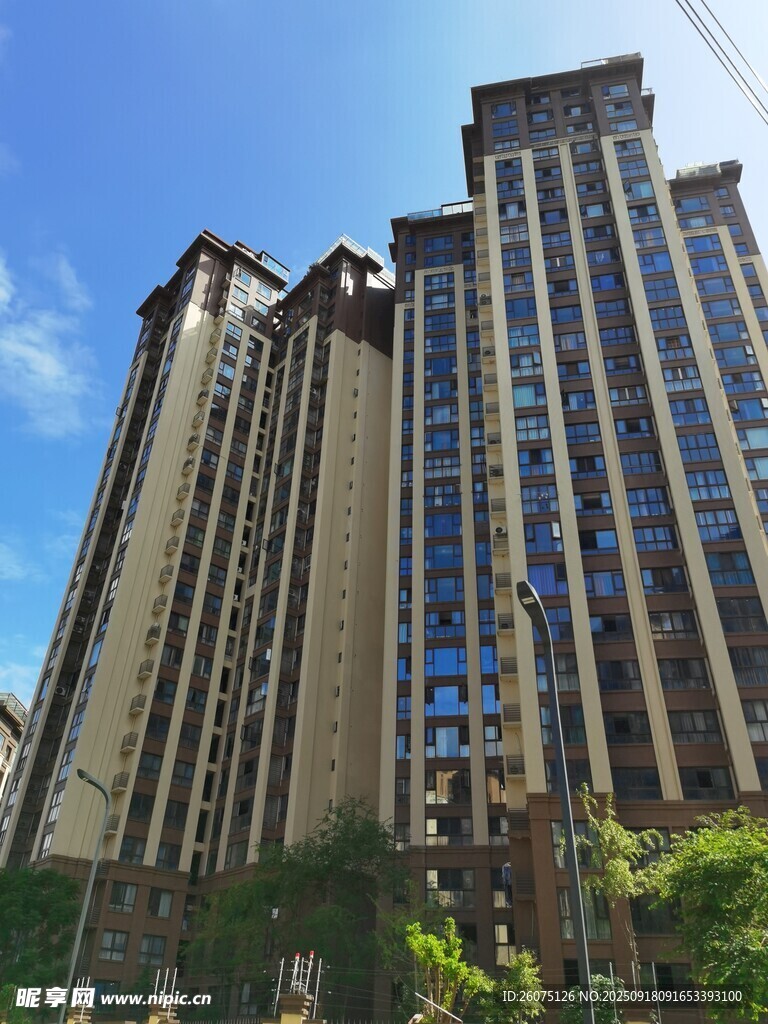 现代高层住宅建筑景观
