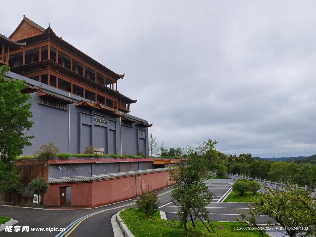 中式古建筑景观
