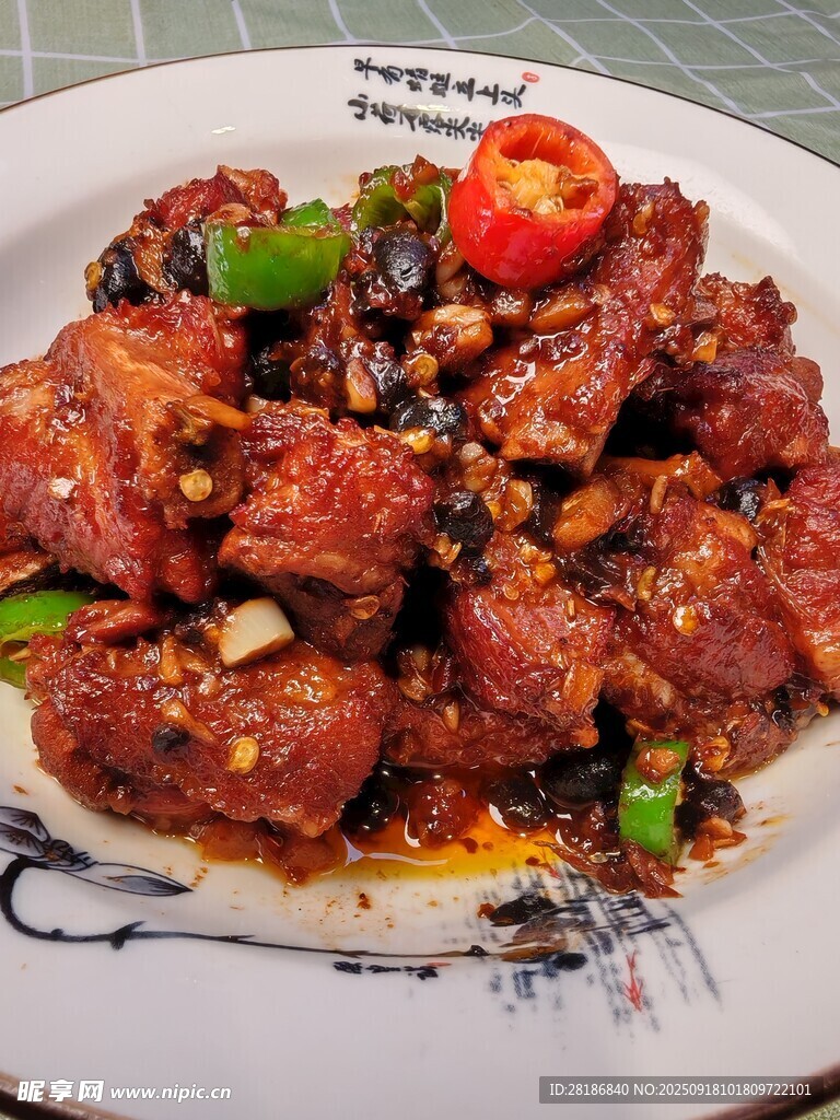 豆豉烧排骨
