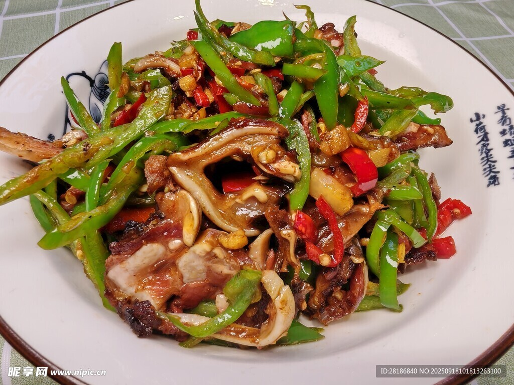 爆炒腊脆骨
