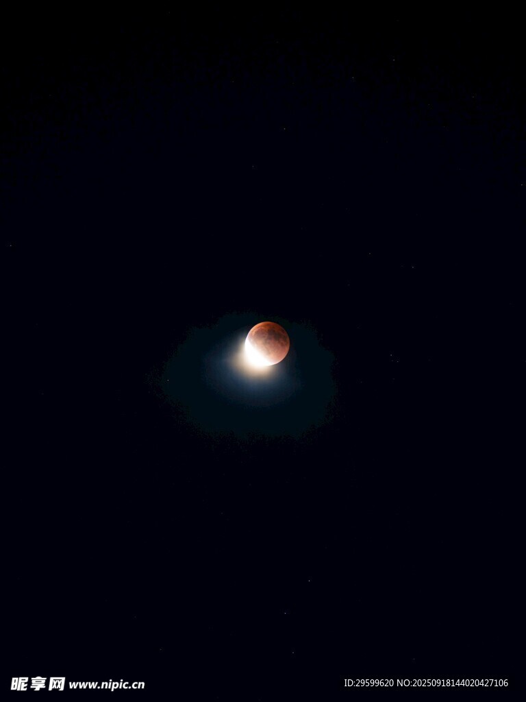 夜空中的明亮星球
