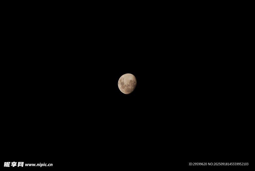 夜空中的孤独星球