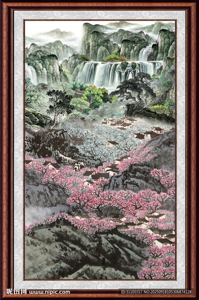 客厅山水画