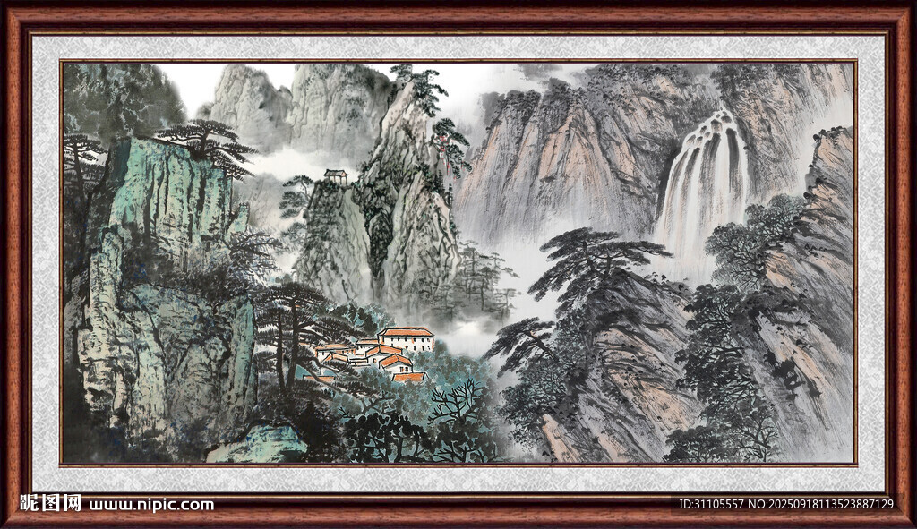 客厅风景画 