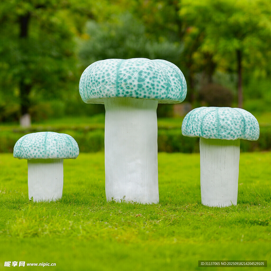 仿真野生菌蘑菇雕塑云南菌子摆件