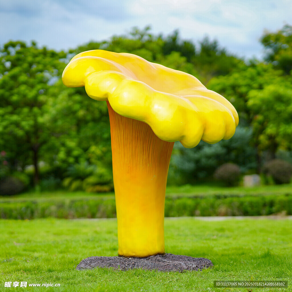 仿真野生菌蘑菇雕塑云南菌子摆件