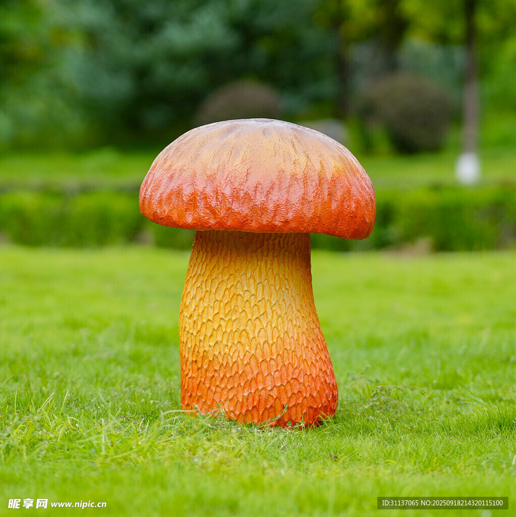 仿真野生菌蘑菇雕塑云南菌子摆件