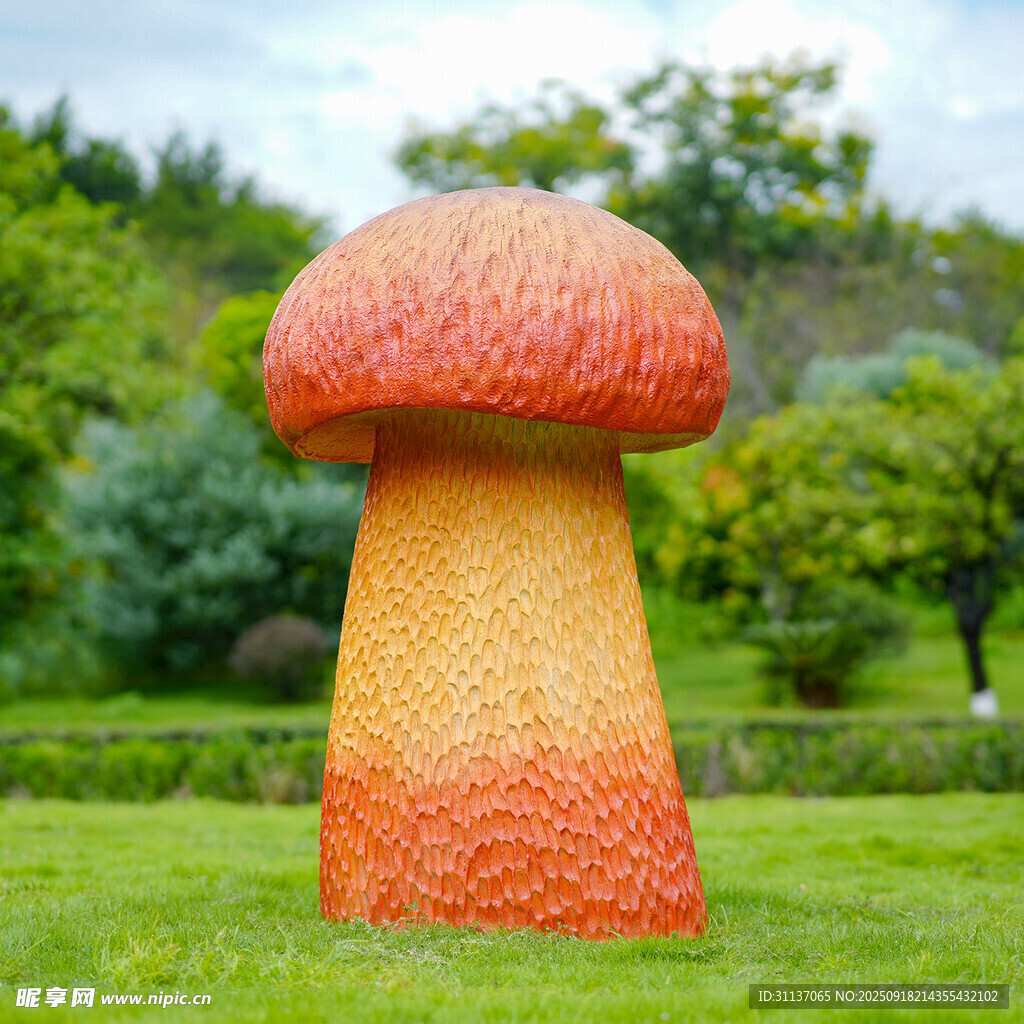 仿真野生菌蘑菇雕塑云南菌子摆件