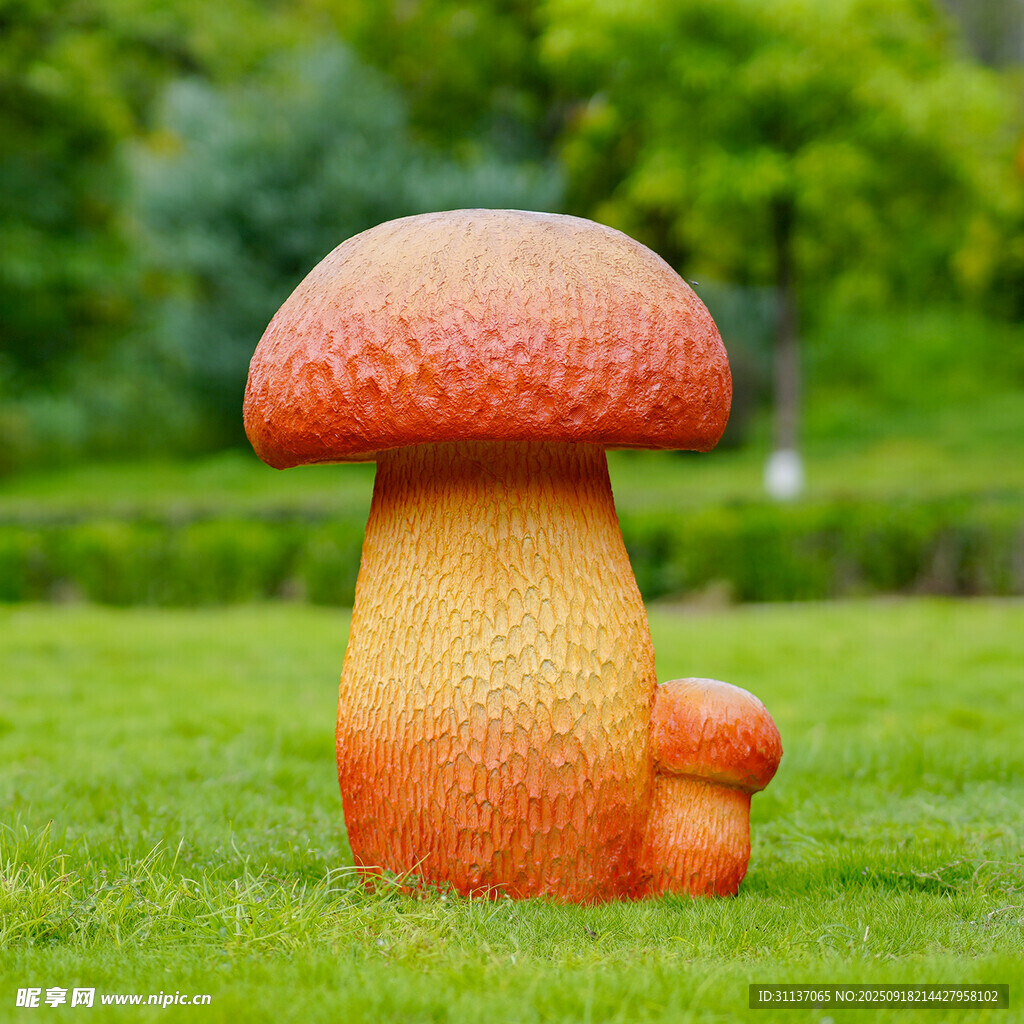仿真野生菌蘑菇雕塑云南菌子摆件