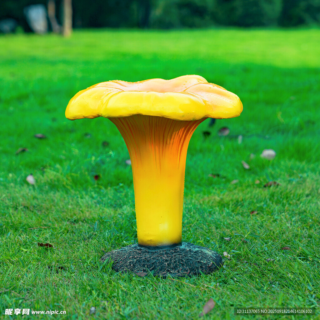 仿真野生菌蘑菇雕塑云南菌子模型