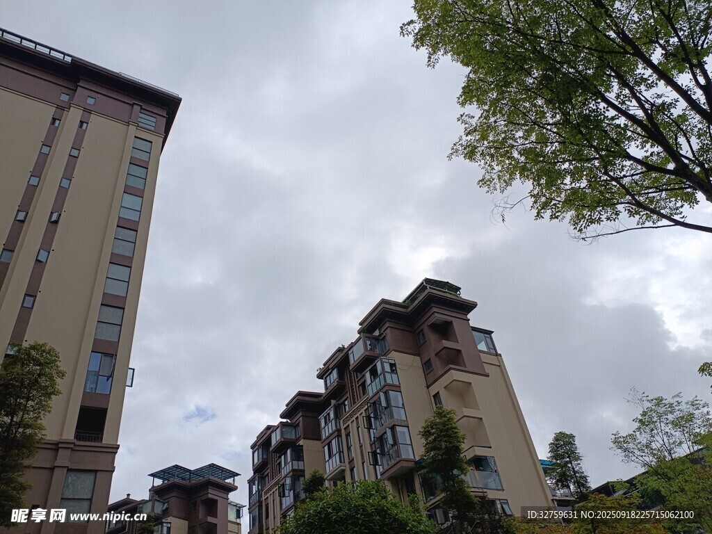 高层住宅区景观