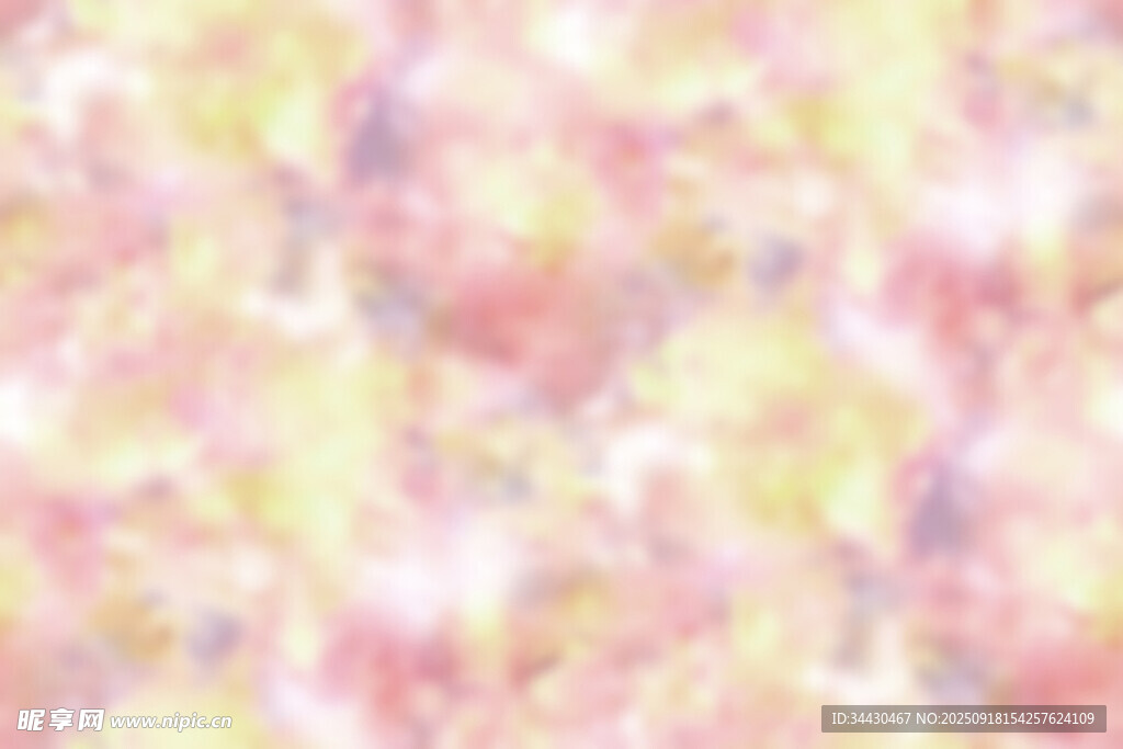 梦幻粉黄渐变水彩背景