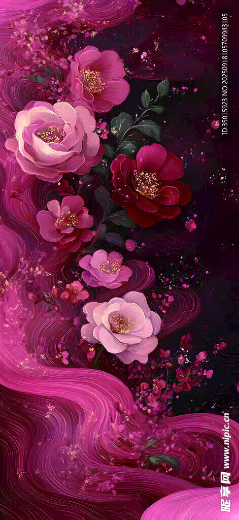 定位花