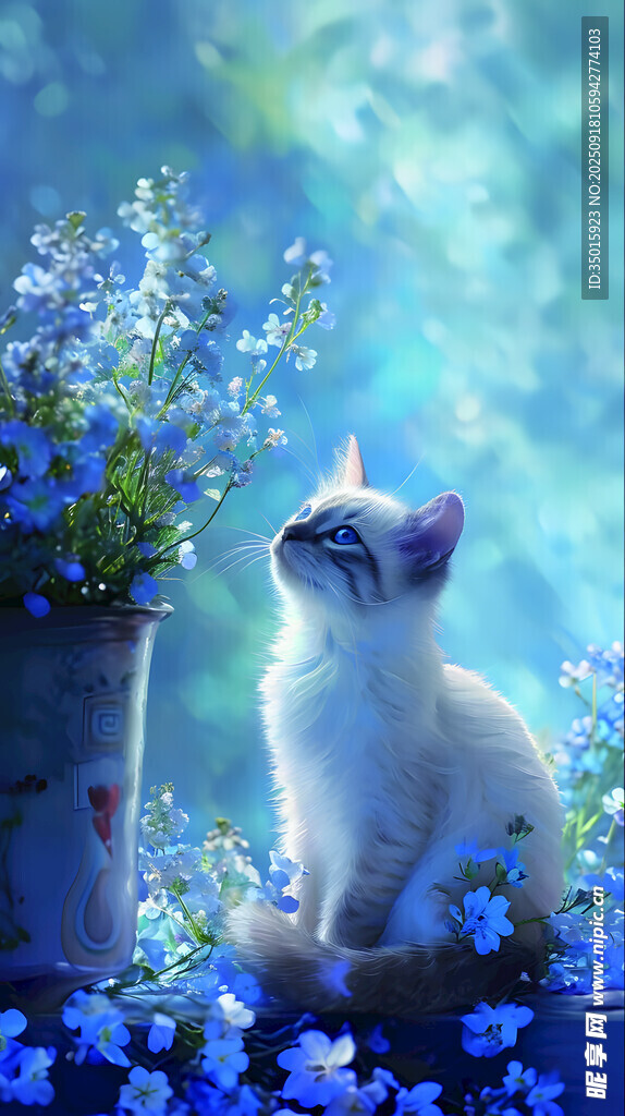 定位花