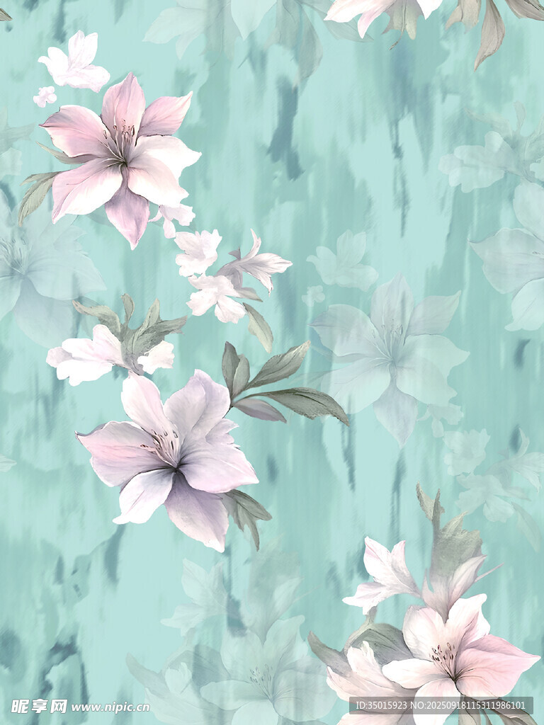 手绘花