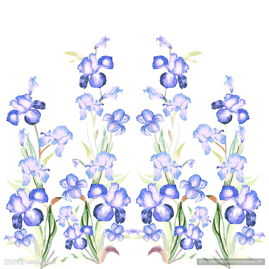 定位花