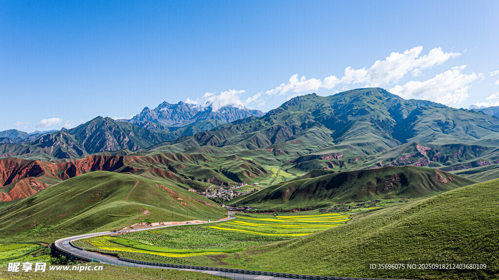 壮美山间公路与多彩景致