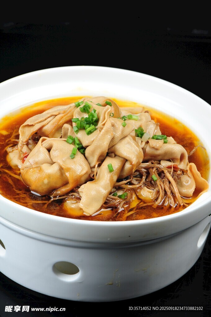 百叶酿肉