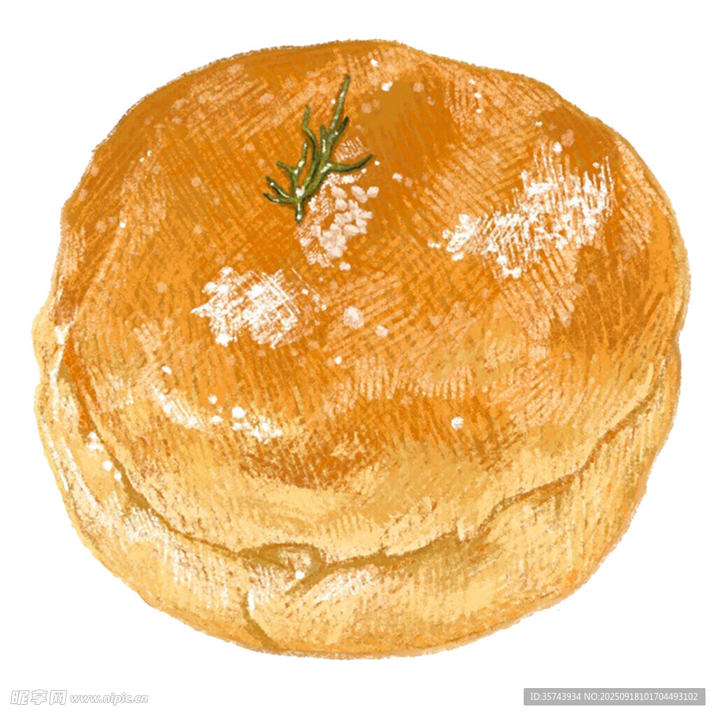 美味松饼插画