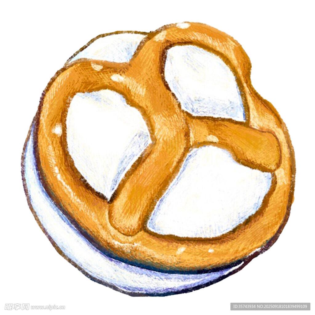 美味椒盐卷饼
