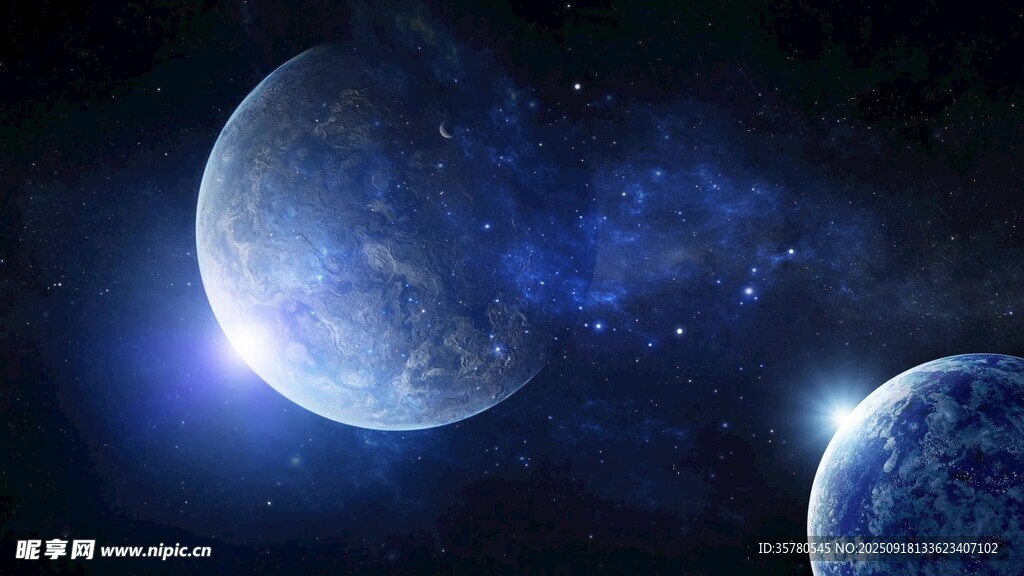 梦幻宇宙中的双星球体