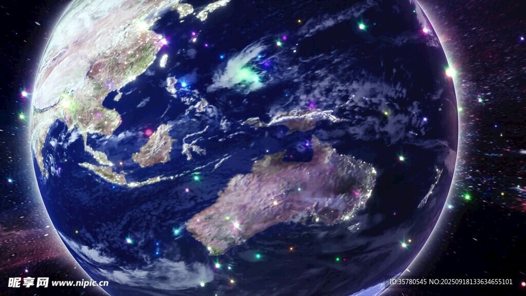 星空科幻粒子