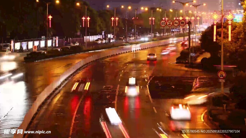 夜景视频素材