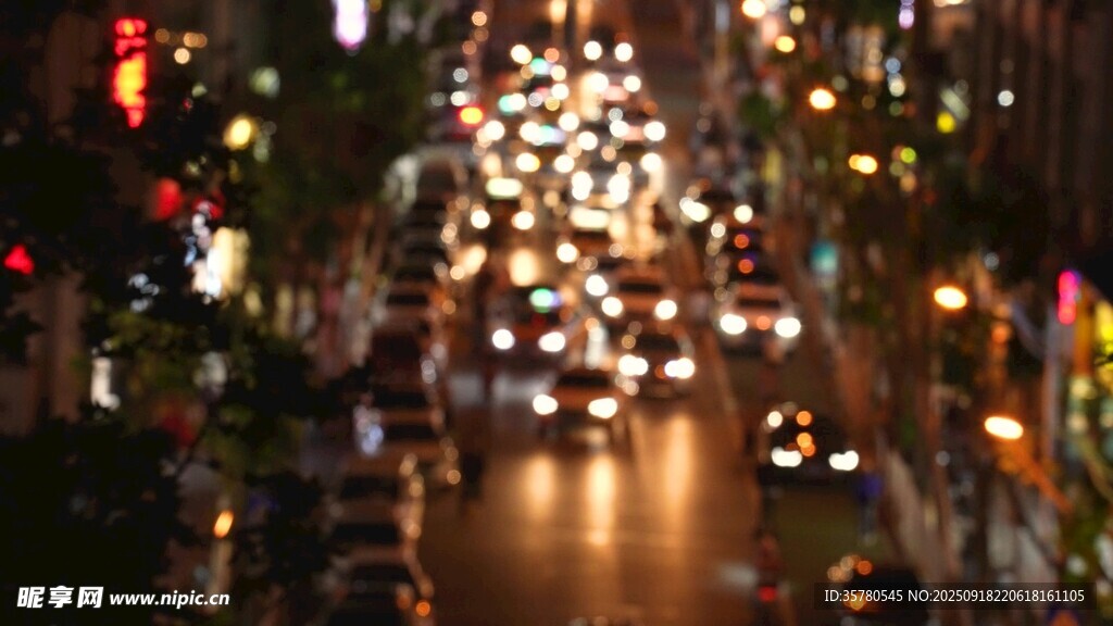 夜景视频素材